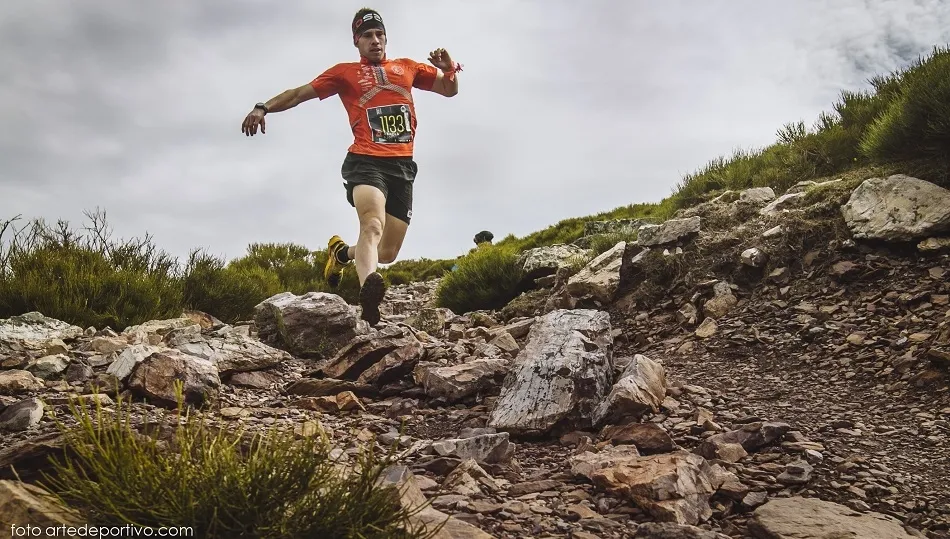 Álvaro García, durante la última Tres Valles. Foto: Artedeportivo