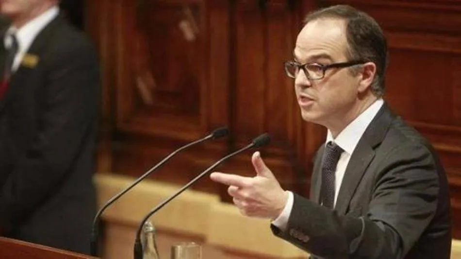 Jordi Turull en el parlamento catalán