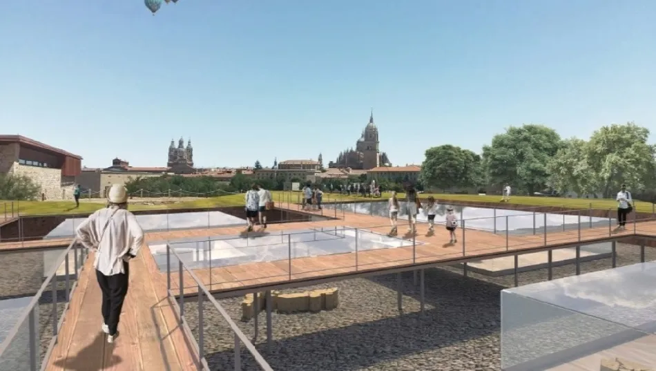 Recreación del aspecto del Cerro de San Vicente, a partir de este proyecto