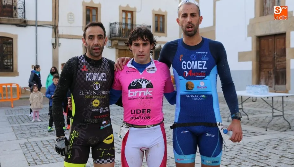 Cerezo se impuso por segundo año consecutivo en la Duatlón de Lumbrales