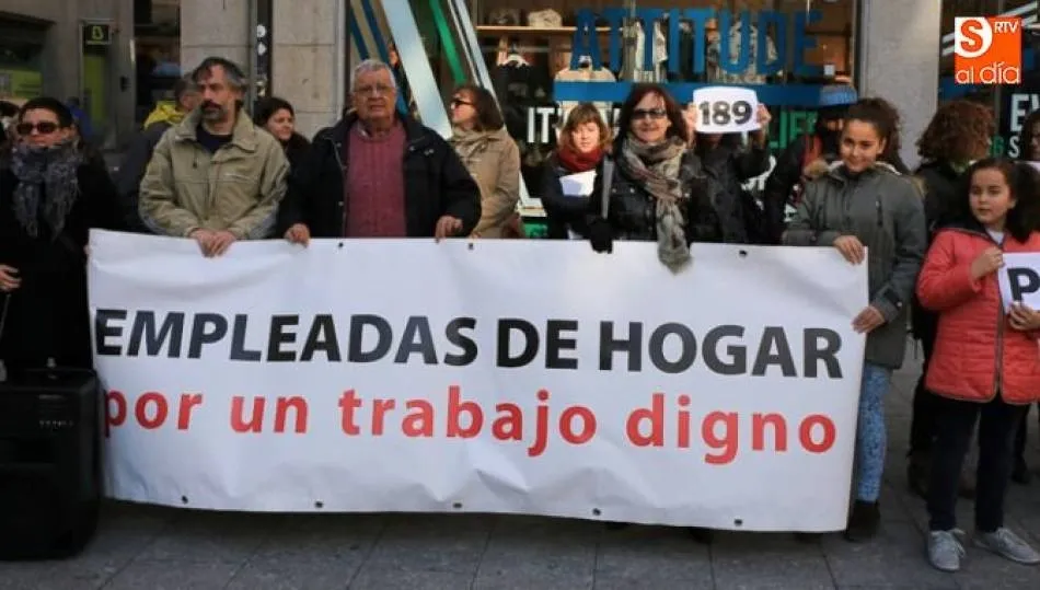 Los colectivos que representan a las empleadas de hogar en Salamanca se manifestarán el próximo martes