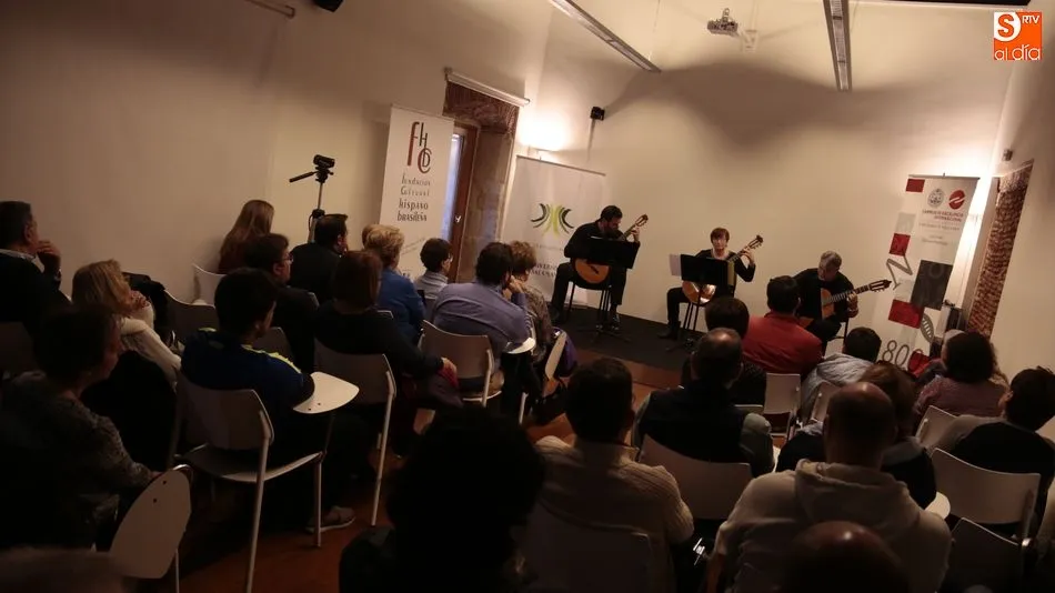 Los miembros de Son de Sur en el concierto / Foto: Alejandro López