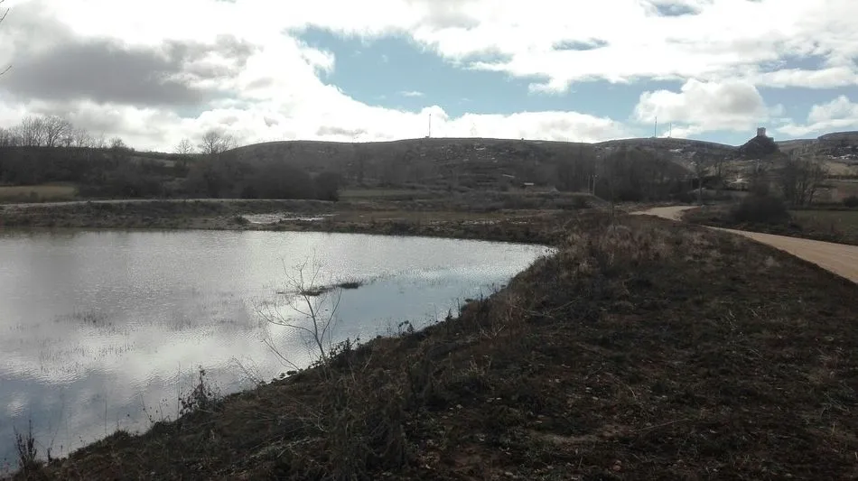 Laguna en Urbel del Castillo (Burgos)