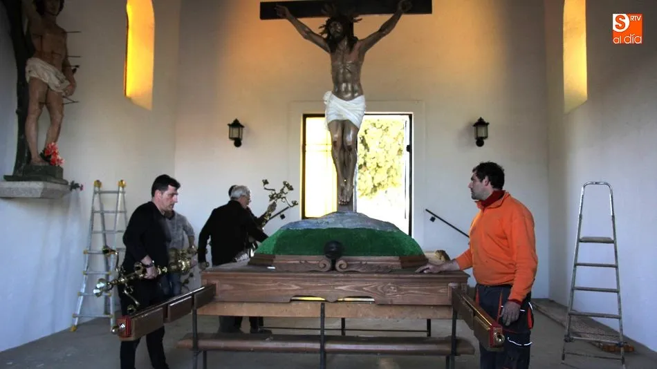 Este Miércoles Santo saldrá en procesión el restaurado paso del Cristo de la Agonía