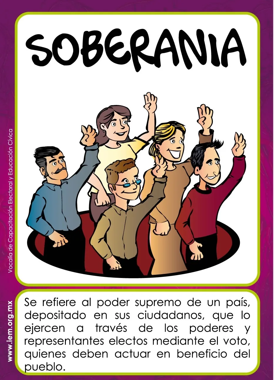 ¡Donde radica la soberanía nacional!