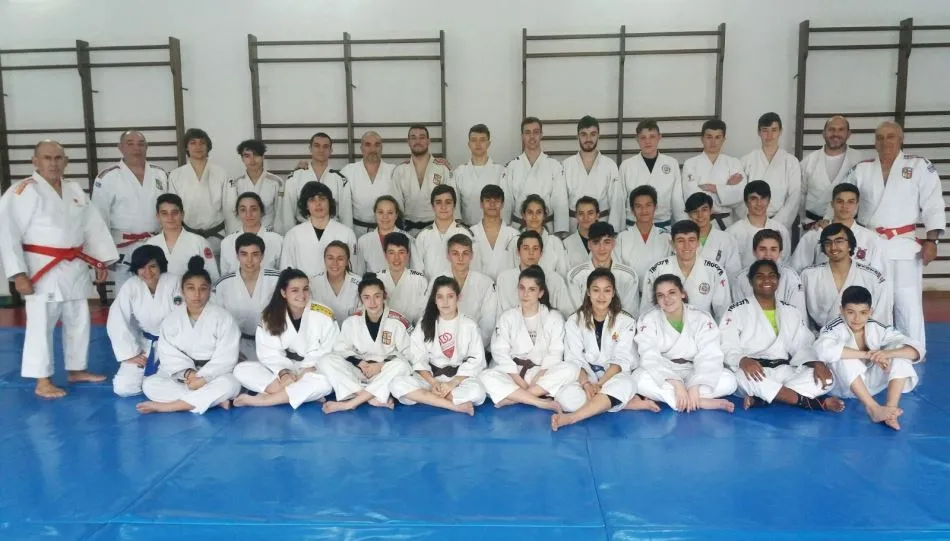 Concentración de 40 deportistas de la Federación de Judo de Castilla y León