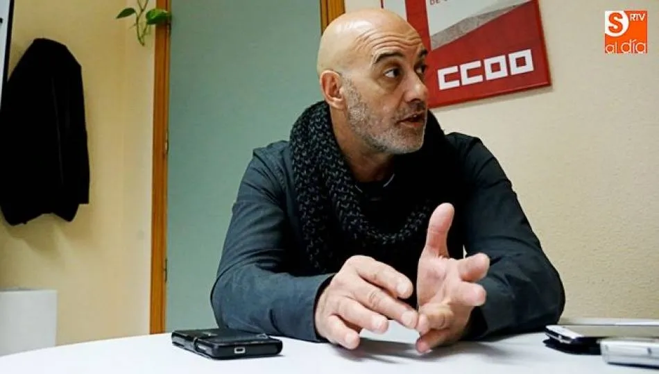 Emilio Pérez, secretario provincial CCOO