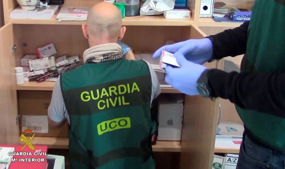 Desarticulado el entramado dedicado al comercio ilegal de medicamentos