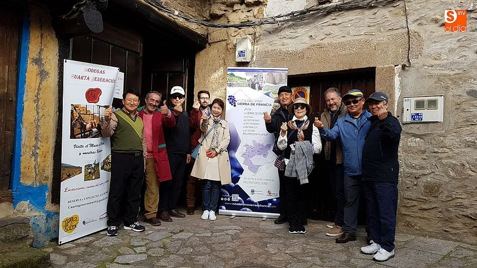 Corea del Sur se interesa por la Ruta del Vino de la Sierra de Francia