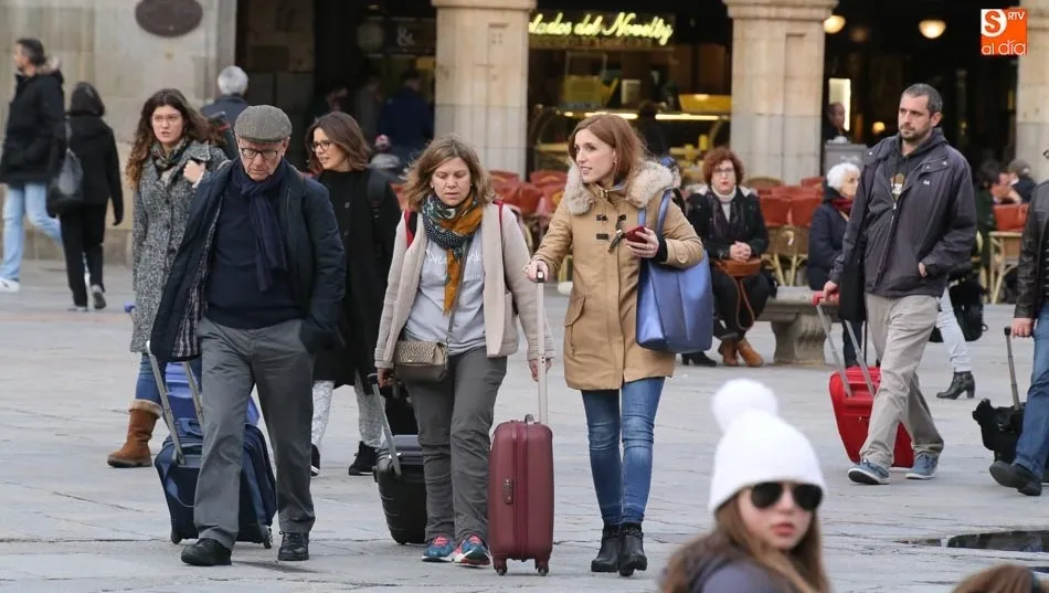 Aumenta el gasto de los turistas extranjeros, pero baja la estancia. Foto: Alberto Martín