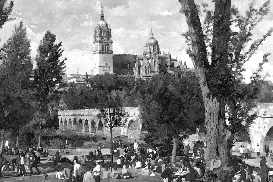 Romanza del Lunes de Aguas, versos sobre la fiesta salmantina