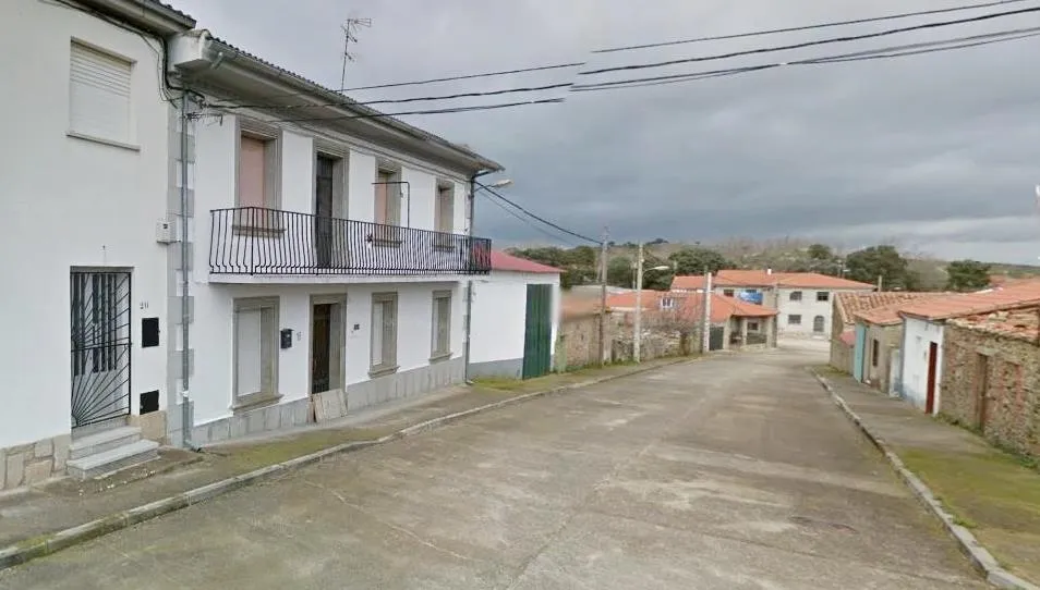 Calle Las eras de abajo, en Cerralbo