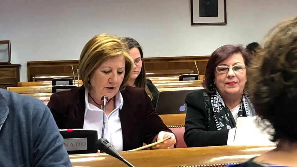 la Senadora del PSOE por Salamanca, Rosa López