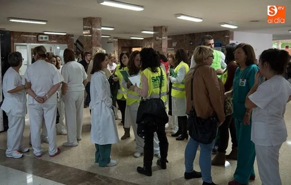 El Sindicato de Enfermería SATSE en el hospital de Salamanca