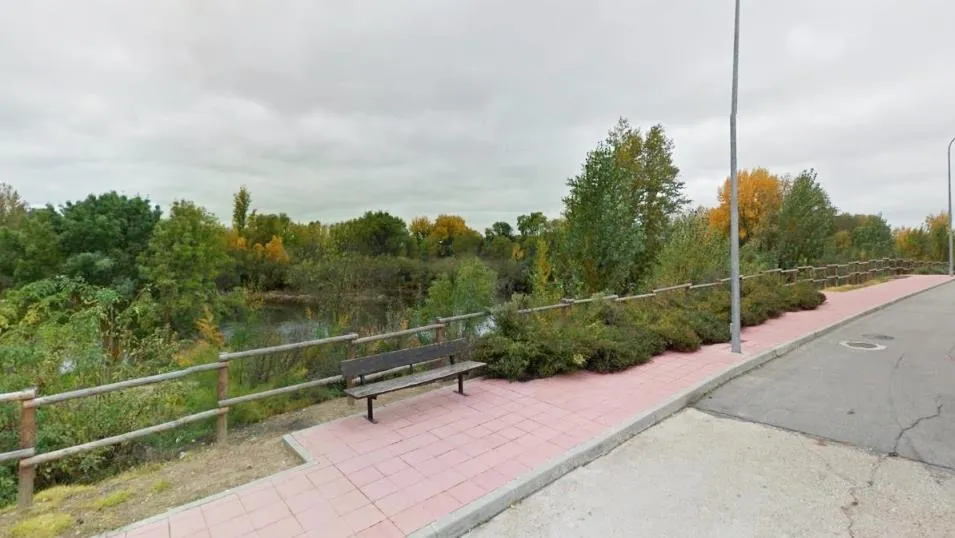 	El río Tormes a su paso por Valverdón