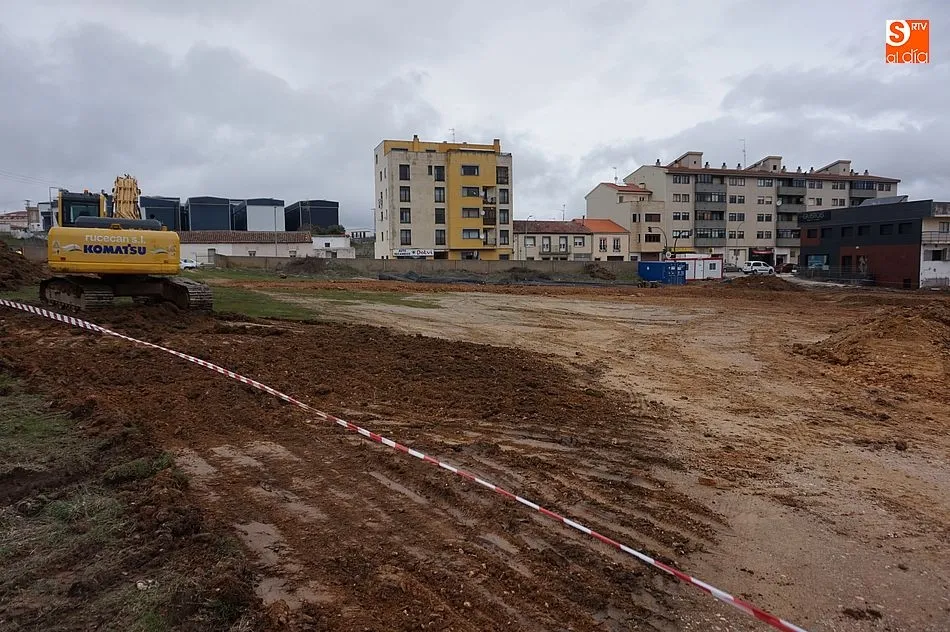 Los trabajos se realizan en la parcela R01 del campo Iberia de Guijuelo
