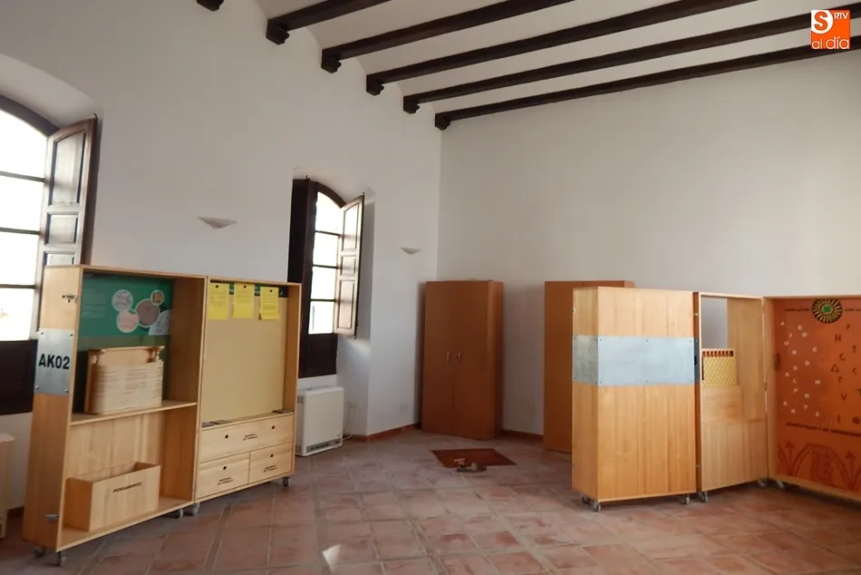 Interior del Telecentro Municipal tras los trabajos acometidos para su rehabilitación