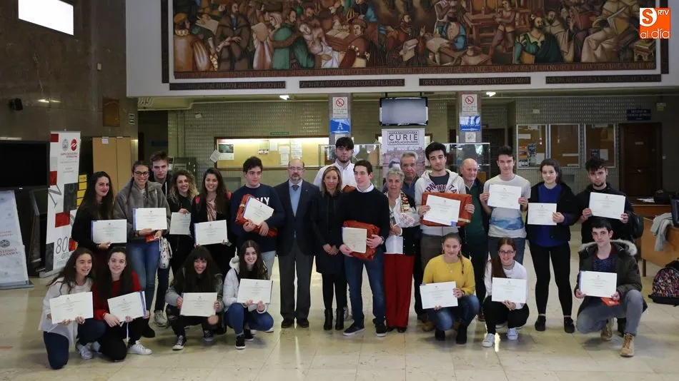 Foto de grupo de los premiados. Fotos: Alberto Martín