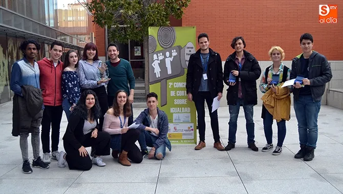 Los ganadores del II Concurso de Cortos por la Igualdad de INICE recogían sus galardones en un acto celebrado en el CITA