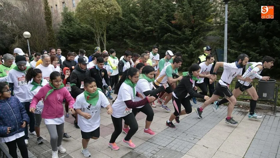 Alta participación en la carrera celebrada en los Jesuitas