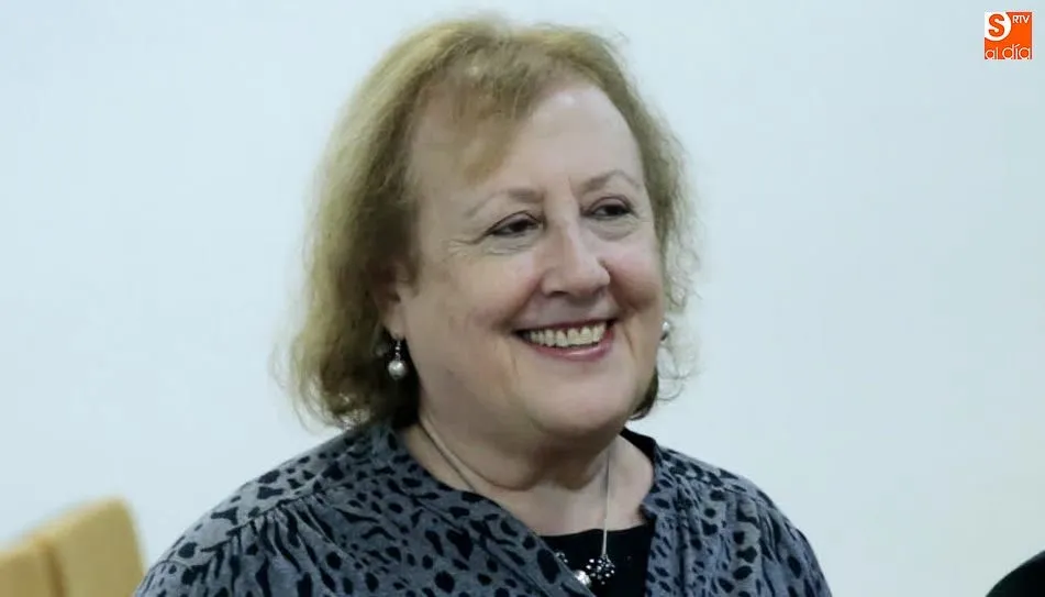 María Lourdes de Torres Aured, enfermera supervisora Unidad de Nutrición y Dietética del Hospital Universitario Miguel Servet de Zaragoza, fue la ponente de esta conferencia. Foto de Alejandro López