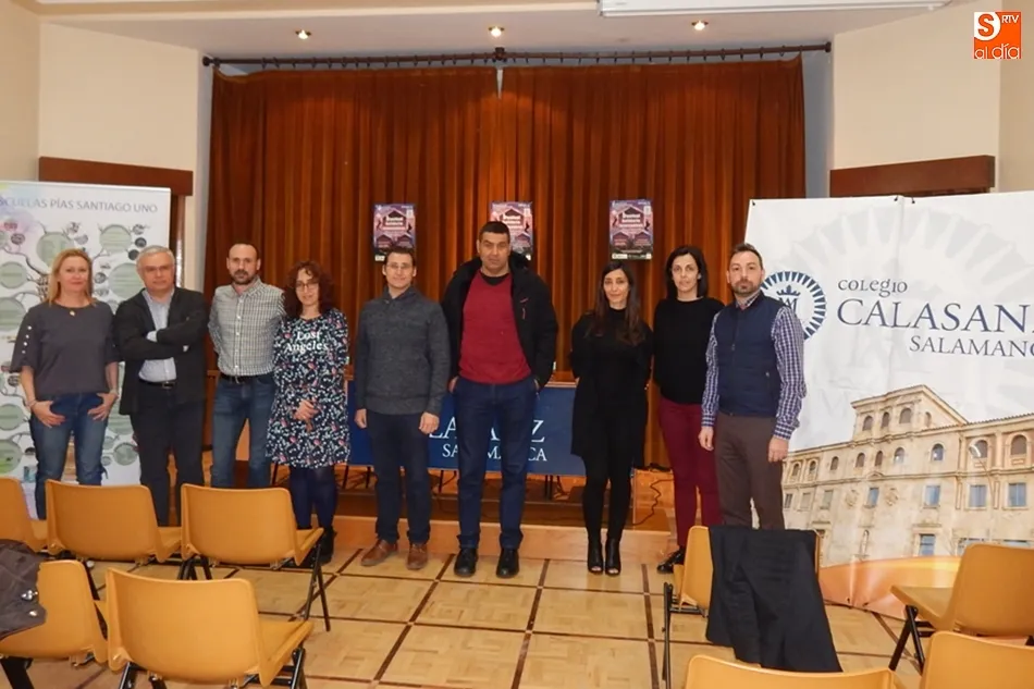 Presentación del Primer Festival Solidario Intercentros que se celebrará el próximo día 20, a partir de las 17.30 horas en el Teatro del Colegio Calasanz