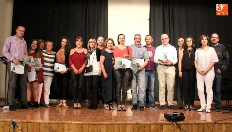 Los participantes del I Certamen ‘Villa de Lumbrales’ en la ceremonia de clausura