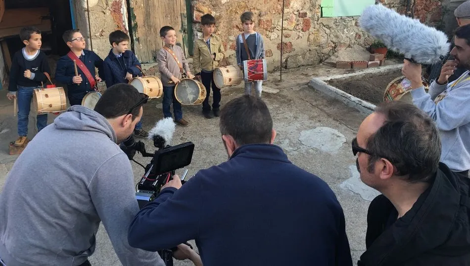 Rodaje de Folk, película de Gabriel Velázquez