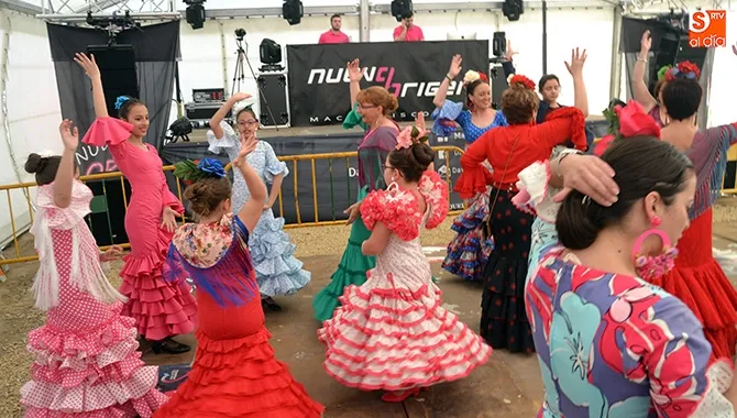 La X Feria de Abril y la I Feria del Caballo eran inauguradas hoy junto a la plaza de toros La Florida