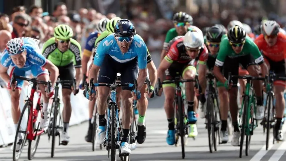 Barbero gana etapa inaugural y es primer líder de la Vuelta a Castilla y León / Foto: Juan Prensa