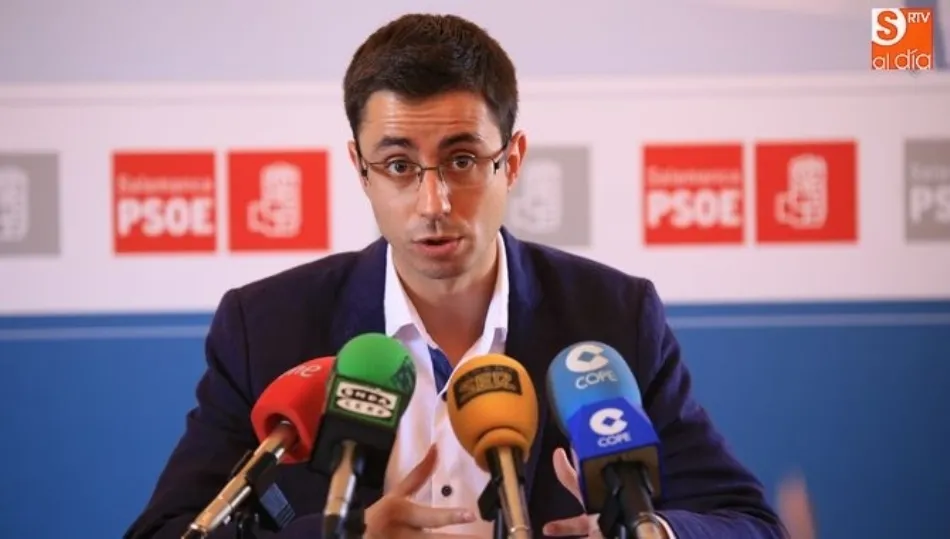 José Luis Mateos, portavoz del PSOE en el Ayuntamiento de Salamanca