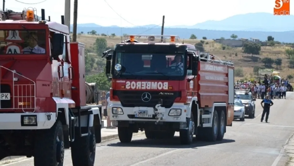 Bomberos de Ciudad Rodrigo.
