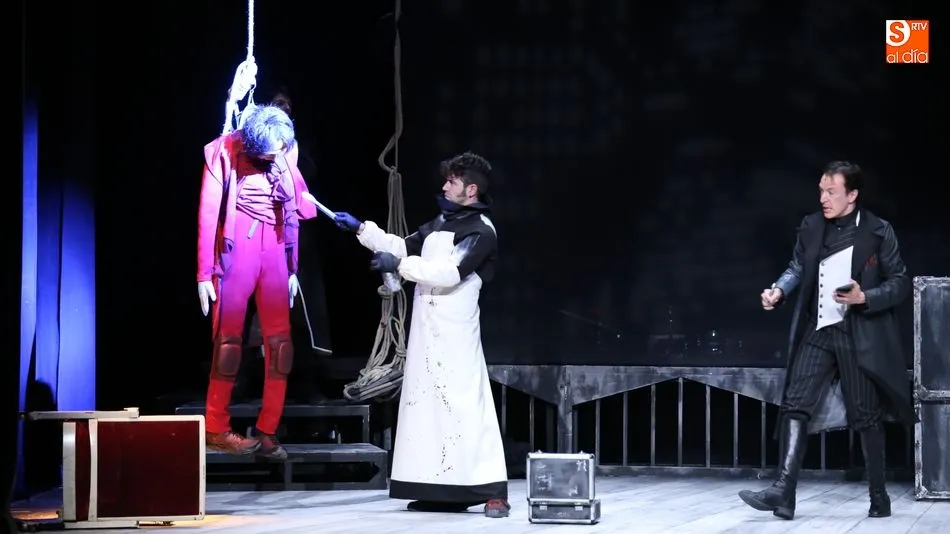 Un instante de la representacion. Fotos: Alberto Martín