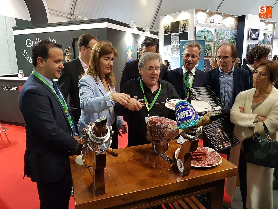 El sabor de Guijuelo triunfa en Guarda