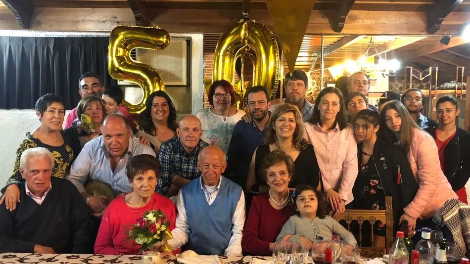 Matilde y Cleto festejan sus Bodas de Oro  