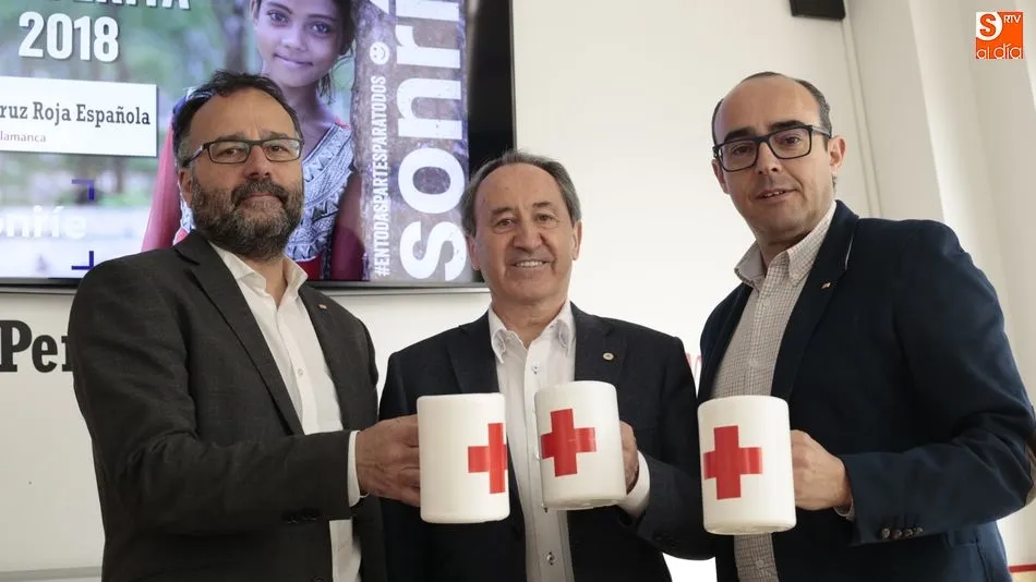 Un instante de la presentación celebrada en la sede de Cruz Roja. Fotos: Alejandro López