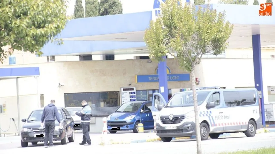 Un turismo arrolla a una viandante en la Avenida de Luis Camoens  