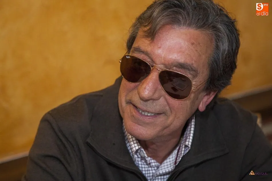 Juan José, en una entrevista para SALAMANCA AL DÍA en La Fuente de San Esteban | FOTOS: Pablo Angular