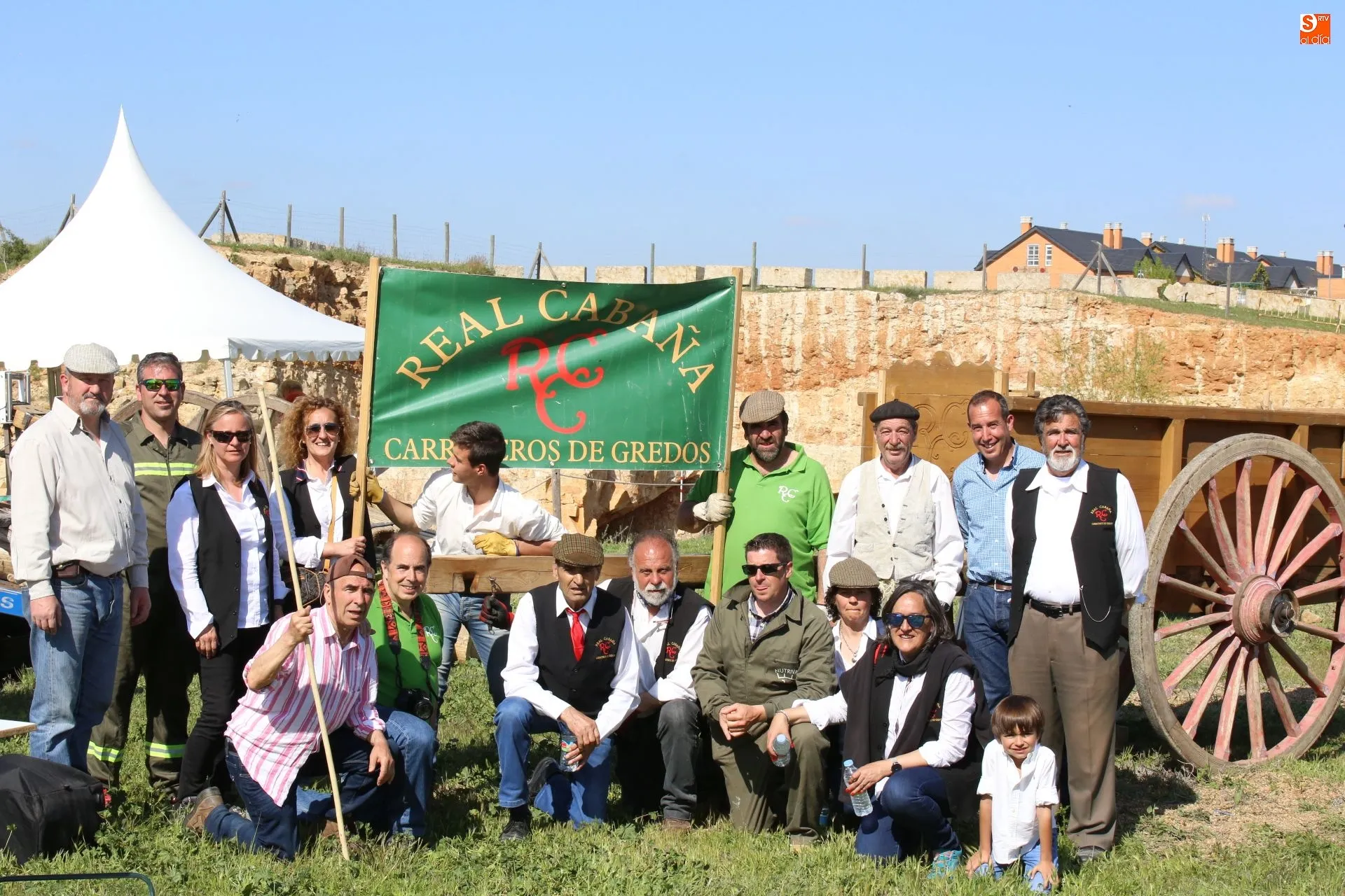 Participantes en la Romeria de la Piedra / Foto: Alberto Martín