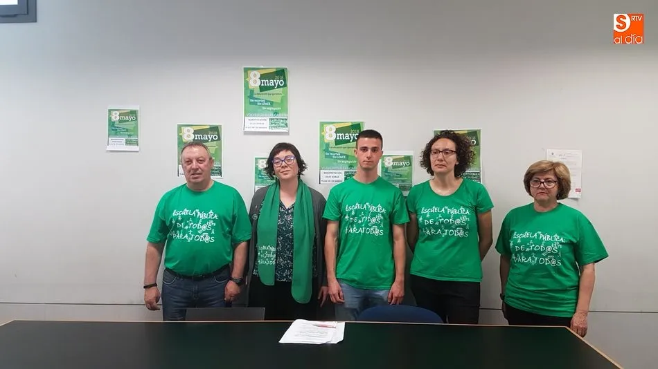 Presentación de la Marea Verde de Salamanca