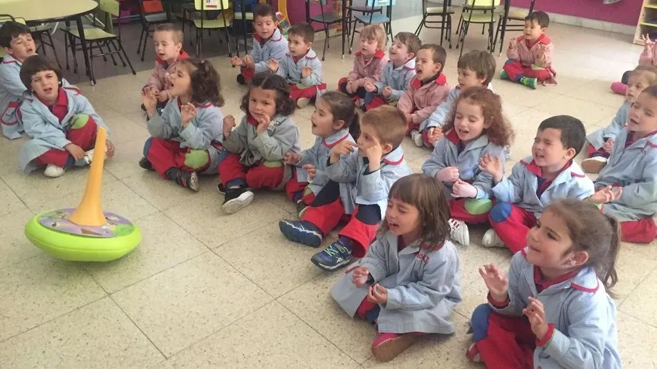 Un instante de la actividad.