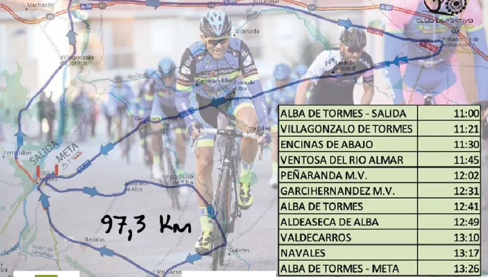 Extracto del cartel anunciador de la prueba.