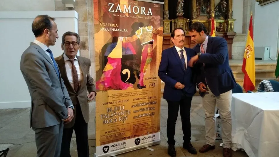 Presentación de la Feria Taurina de San Pedro, en Zamora