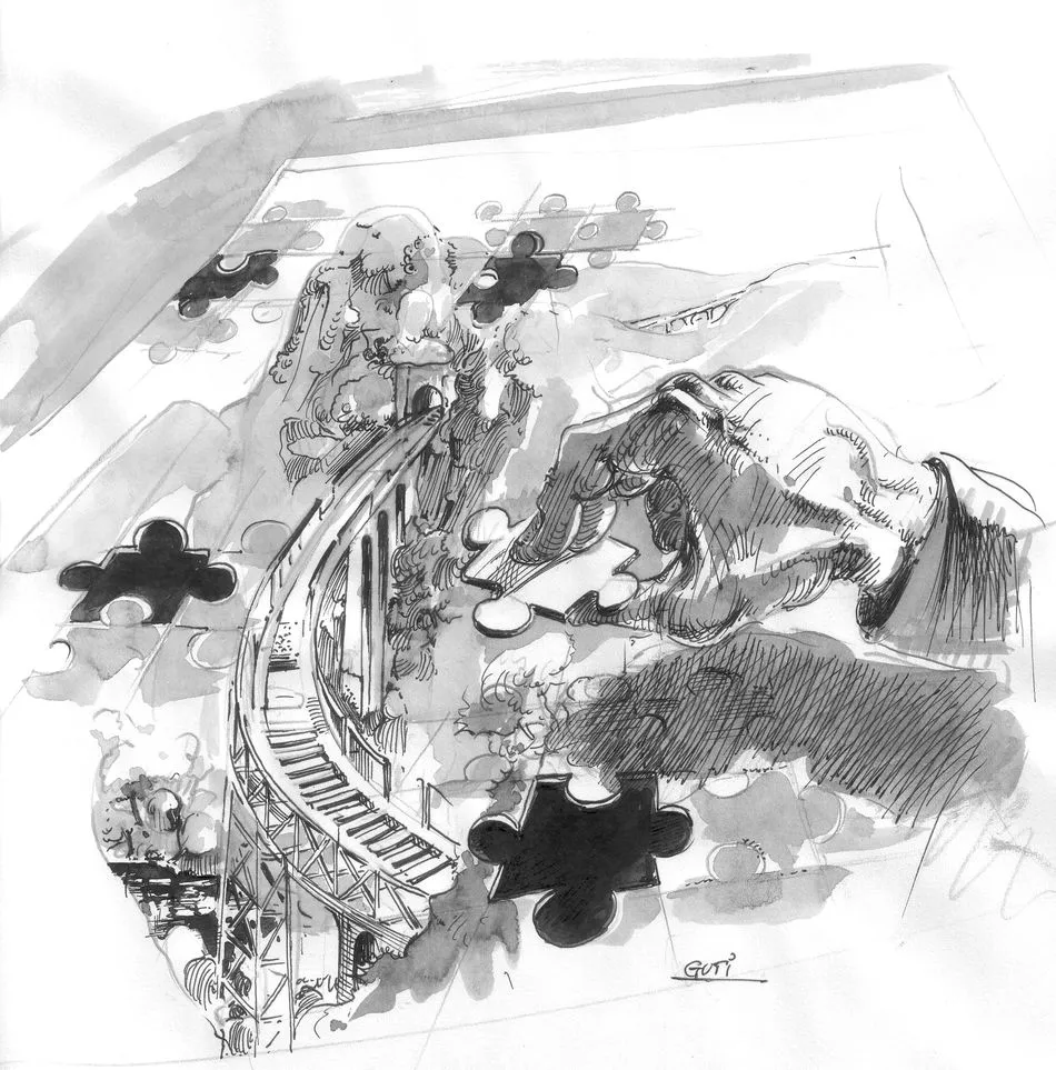 Dibujo de Manuel Gutiérrez Guti