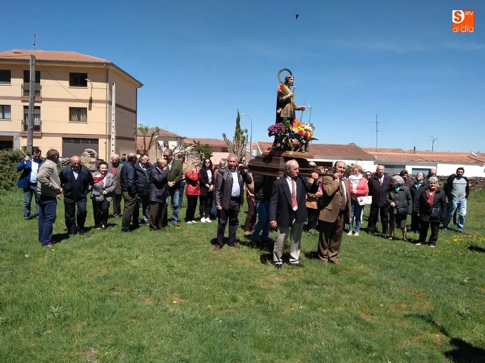 La bendición de campos centró las actividades de homenaje en San Isidro en Guijuelo