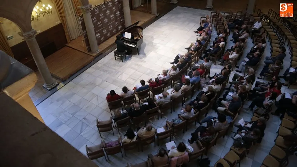 Antonio Garrido Martínez ofrece un recital de piano en el Casino de Salamanca  