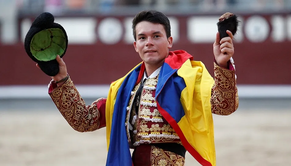 Manolo Vanegas, torero venezolano. Foto de puertagrandevenezuela
