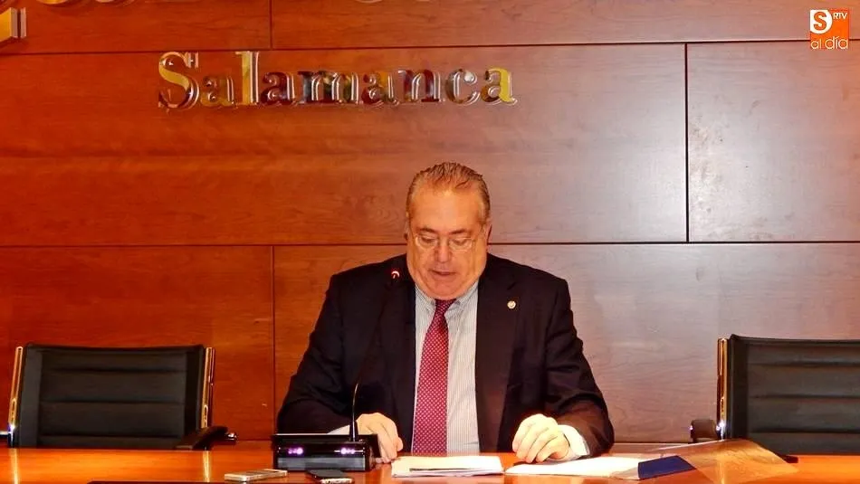 El portavoz de la Cámara de Comercio de Salamanca, Alfredo de Miguel