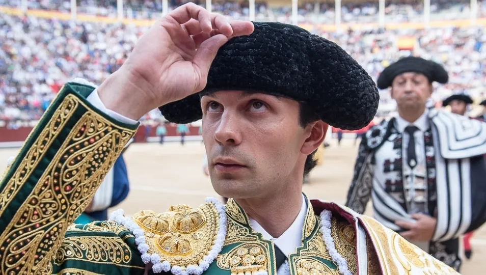 El salmantino Juan del Álamo en la plaza de Las Ventas. Foto de cultoro