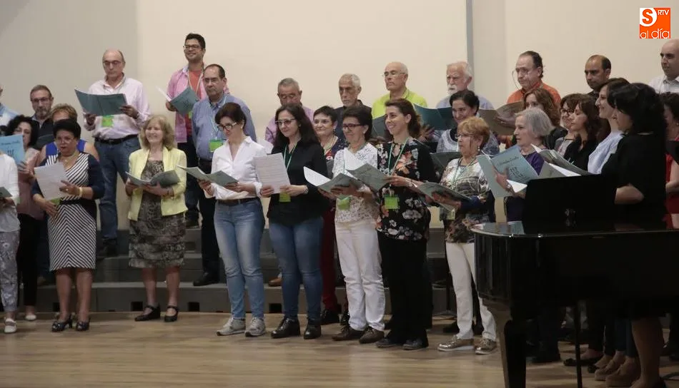 Los participantes en los talleres tuvieron la oportunidad de mostrar las técnicas aprendidas. Foto de Alejandro López